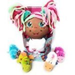 AFRICAN AMERICAN FLIP ZEE GIRLS ZOEY KITTY THE BABY THAT FLIPS FOR YOU COMES WITH 1 BONUS LITTLE FLIP ZEES PLUSH ANIMAL (LITTLE FLIPZEES MAY VARY ASSORTED)