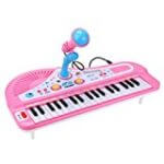 Piano Music Toy ,Besde Baby Kid Music Toy New 37 Keys Digital Music Electronic Keyboard Key Board Gift (pink)