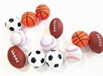 Dazzling Toys Set of 12 Sports Balls for Kids – Soccer Ball, Basketball, Football, Tennis Ball (1 Dozen)