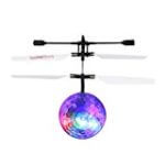 TYZEST RC Toy Flying Ball RC infrared Induction Helicopter Ball kids toys Teen toys (Rainbow)