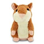 Color You Talking Hamster Repeats What You Say Electronic Pet Talking Plush Toy Buddy Mouse for Kids, 3 x 5.7 inches, Batteries Not Included