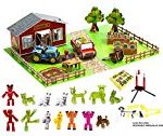 Zing Stikbot Movie Set Deluxe-Farm Action Figure