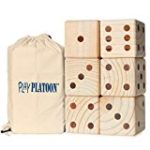 Play Platoon Lawn Dice – Giant Wooden Yard Dice Game for Playing Endless Outdoor Games