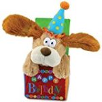 12″ Flappy Birthday Animated Plush Puppy Dog Singing “Happy Birthday”