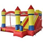 YARD Inflatable Bouncer Slide Obstacle Combo Children Outdoor Jumping Castle with Blower 13.1’x12.5’x8.2′