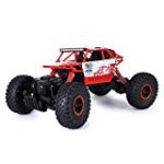 YOOYOO 2.4GHz 1:18 Scale RC Rock Crawler 4WD Off-road Race Truck Toy (Red)