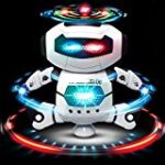 Electronic Dancing Robot Toys Gift for Children | Space Robot Astronaut with Flashing Lights and Music