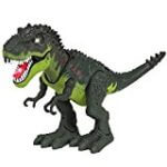 Kids Toy Walking Dinosaur T-Rex Toy Figure With Lights Sounds Real Movement