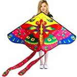 Hengda Kite So Beautiful Loving Heart Butterfly Kite Single Line Kite Incudes 30m String and Handle