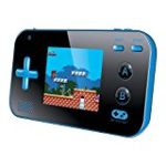 My Arcade Gamer V Portable Gaming System – 220 Built-In Retro Style Games and 2.4” LCD Screen – Blue/Black