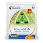 Learning Resources Minute Math Electronic Flash Card