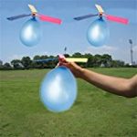 Yansion Helicopter Balloon Summer Party Balloons Air Flying Toys for Kids, 12 Piece