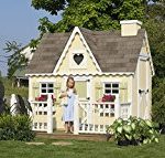 Little Cottage Company Victorian DIY Playhouse Kit, 6′ x 8′