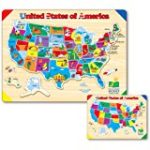 The Learning Journey Lift & Learn USA Map Puzzle