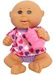 Cabbage Patch Kids Drink ‘n Wet Bald Newborn Pink Hearts