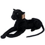 Jesonn Realistic Large Stuffed Animals Toy Black Panther for Kids’ Gifts,23.6″ or 60CM,1PC