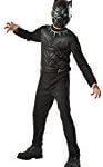 Rubie’s Costume Captain America 3: Civil War Black Panther Kids Value Costume, Large