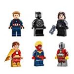 NW Super Heroes Avengers Minifigures Captain Minifigures Building Blocks Black Panther Winter Soldier Hyperion Deathshot Wonder WomanFree Marvel Sticker collection from NW Store (Without Original Box)