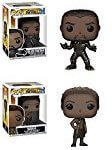 Funko POP! Black Panther: Black Panther + Nakia – Marvel Vinyl Bobble-Head Figure Set NEW