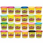 Play-Doh Modeling Compound 24-Pack Case of Colors, Non-Toxic, Multi-Color, 3-Ounce Cans, Ages 2 and up, Multicolor (Amazon Exclusive)