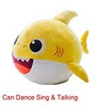 OMGOD Baby Shark Plush Toy, Baby Shark Dancing Doll, Can Dance Sing & Talking — Repeats What You Say, Plush Interactive Toys Animated Plush Doll Present Gift for Baby & Toddler