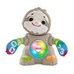 Fisher-Price Linkimals Smooth Moves Sloth – Interactive Educational Toy with Music, Lights, and Motion for Baby Ages 9 Months & Up