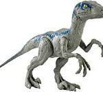 Jurassic World Large Basic Velociraptor Blue